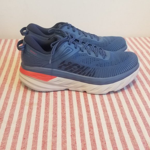 Hoka One One Bondi 7Mens Real Teal Outer Space 8.5 main image 4